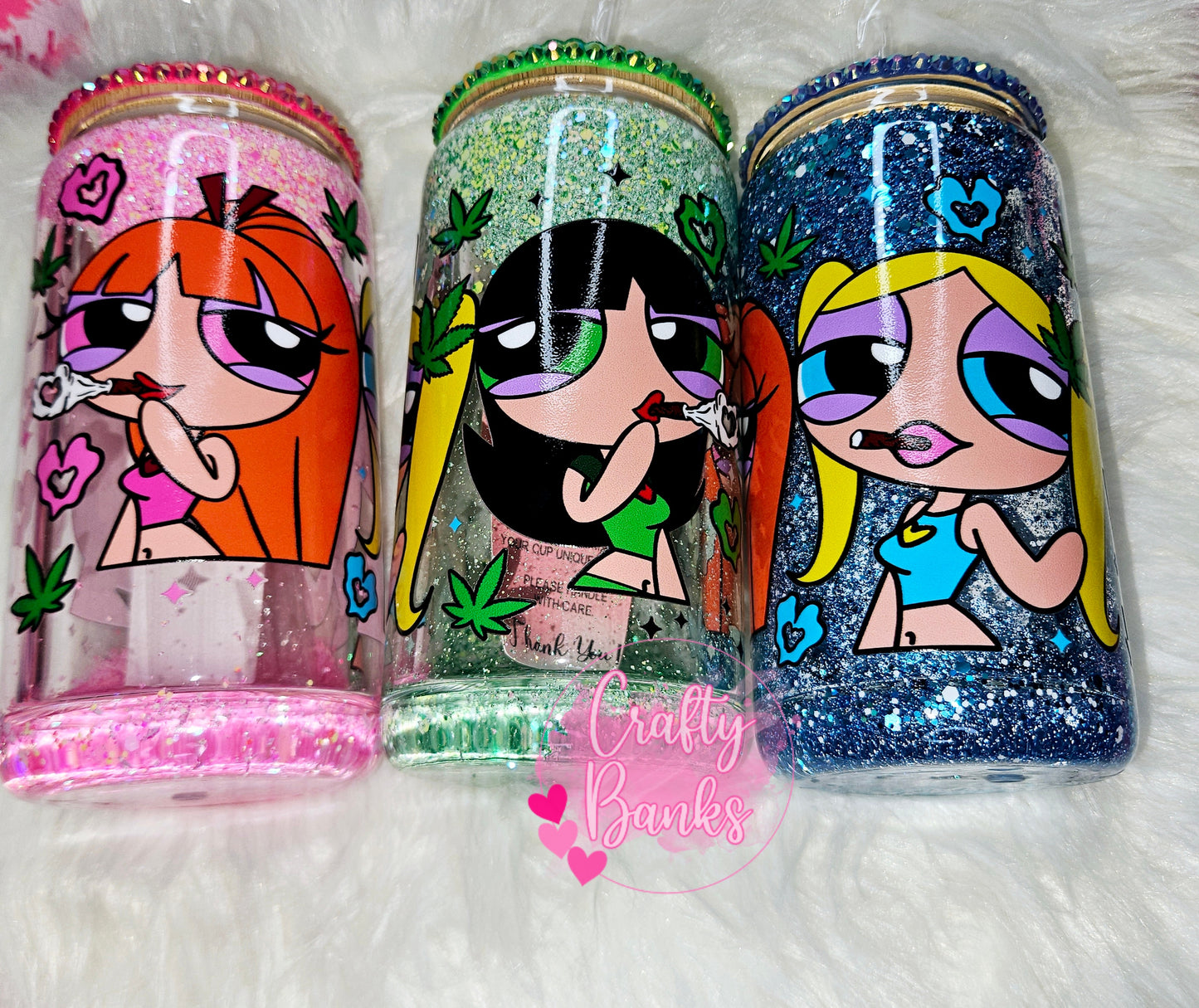 Stoned Powerpuff Girl Trio