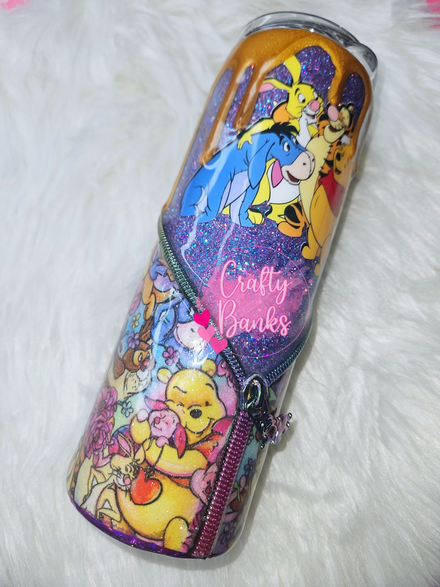 Pre-Order Pooh Zipper & Drip Tumbler