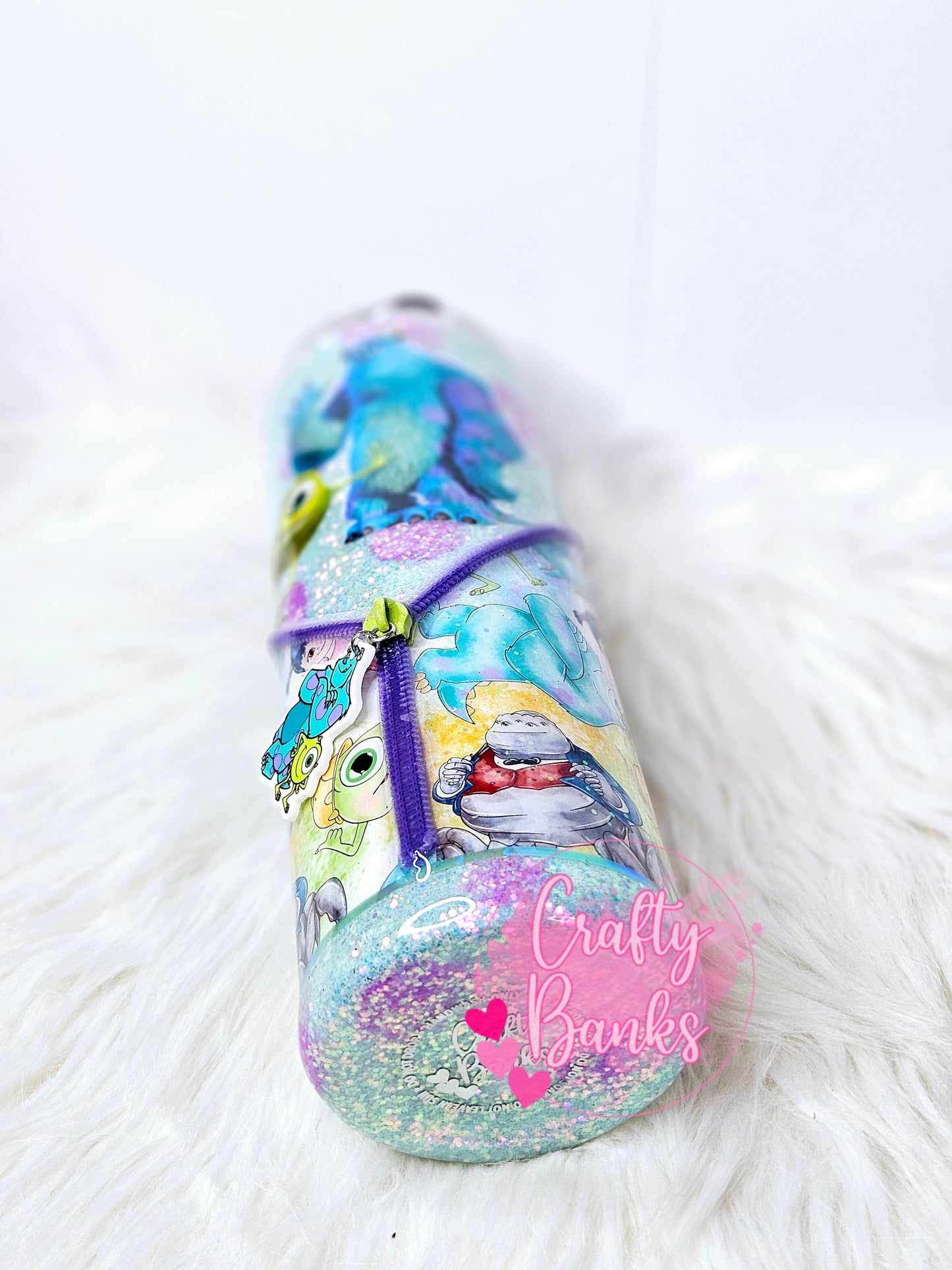Monsters Inc Zipper Tumbler
