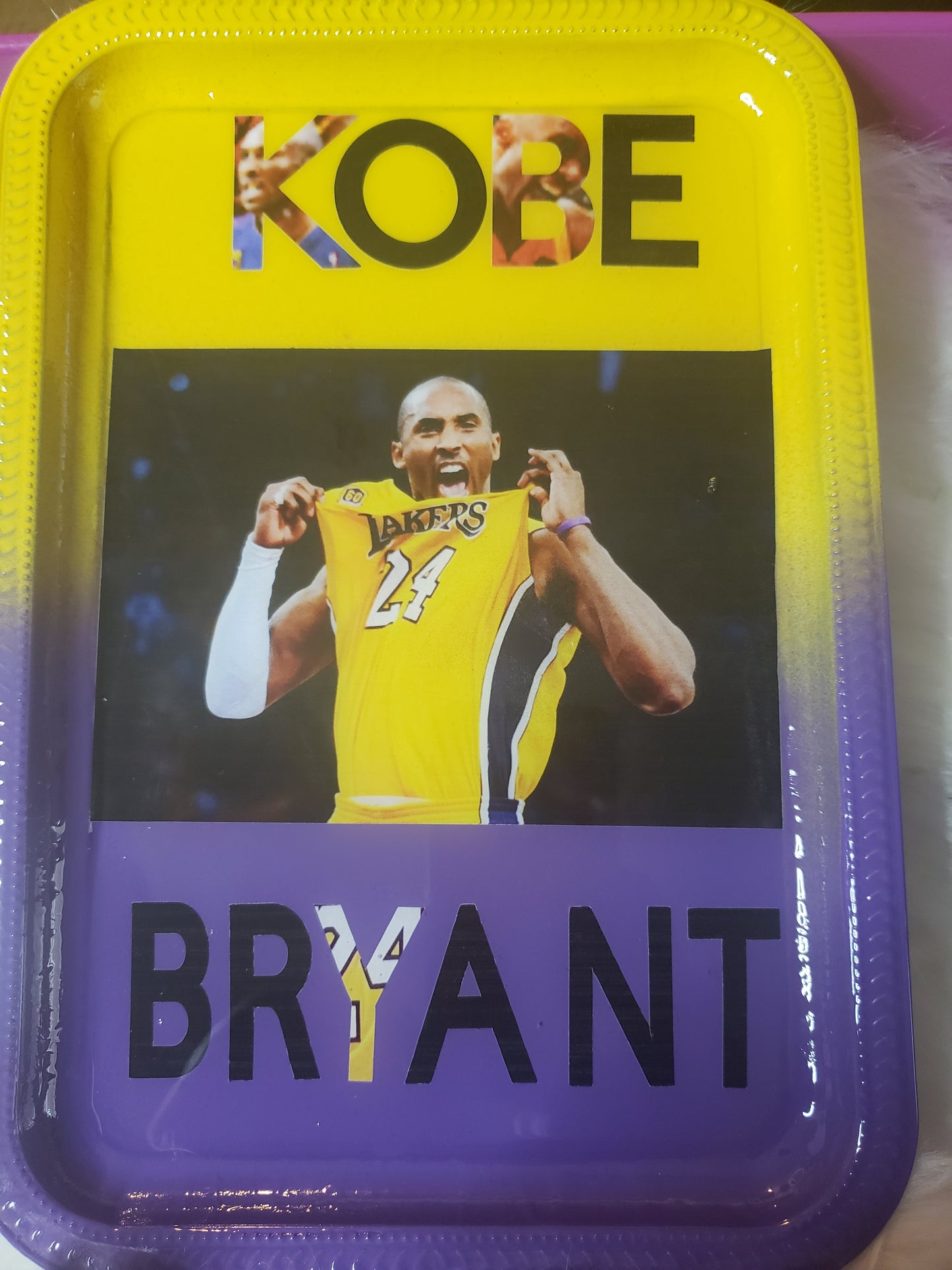 Custom Kobe Rolling Tray